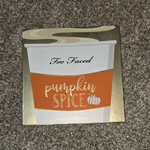 Too Faced Pumpkin Spice with Gold and Orange